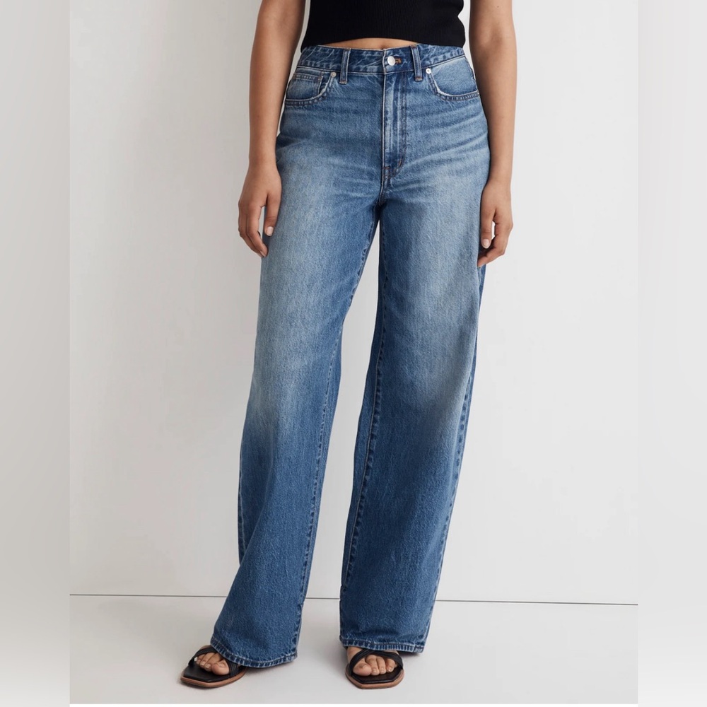 Madewell Curvy Superwide-Leg Jeans